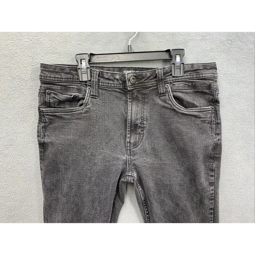 Kenneth Cole New York  Denim Jeans Men's Slim Fit Black Size 32X32 - Picture 8 of 16